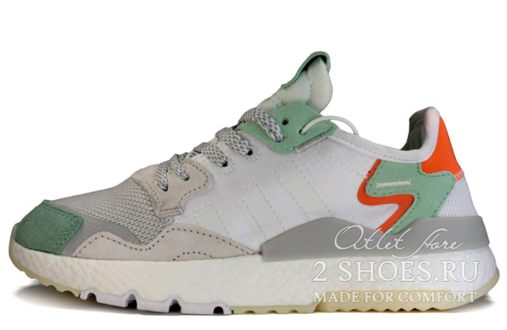Кроссовки Adidas Nite Jogger Vapour Green BD7956 серые
