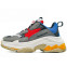 Кроссовки Мужские Balenciaga Triple S Gray Red FW17BALN36