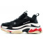 Кроссовки Мужские Balenciaga Triple S Black White FW17BALN35