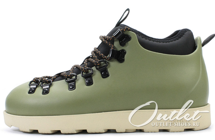 Ботинки Native Fitzsimmons Citylite Iguana Green 31106848-3020 зеленые