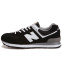 Кроссовки Мужские New Balance 574 Black White