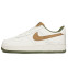 Кроссовки Мужские Nike Air Force Low White Brown Green